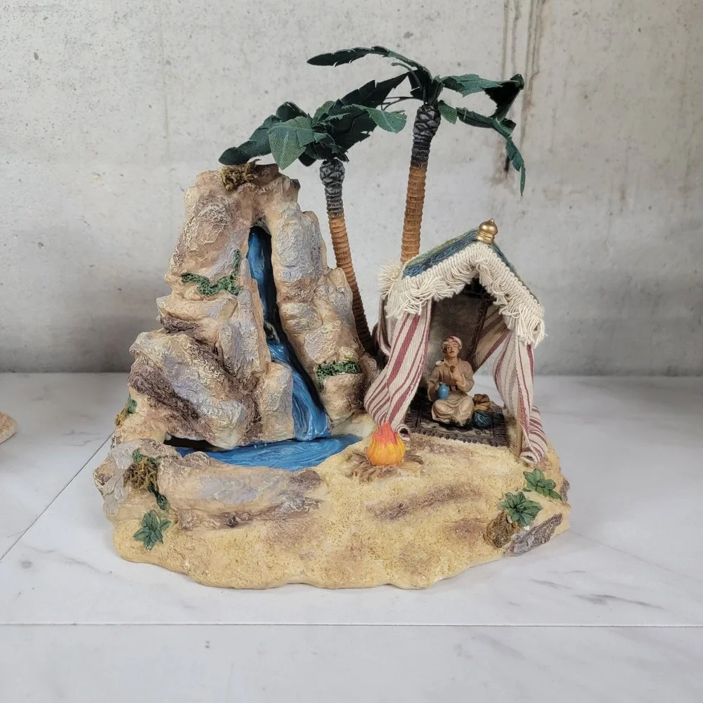 Sam's 2005 Nativity Structure Bethlehem Christmas Village Replacement Fountain